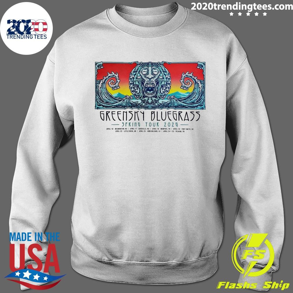Greensky Bluegrass Spring Tour 26 Poster Shirt