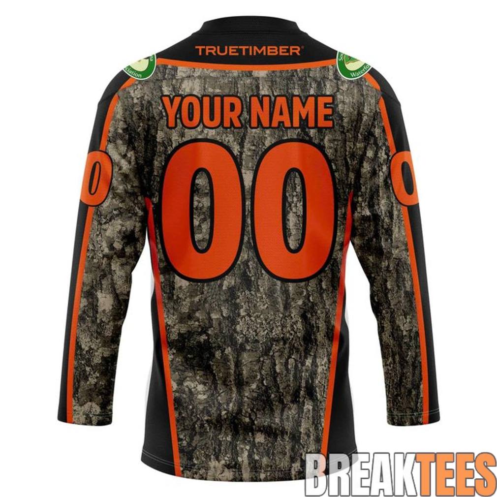 Greenville Swamp Rabbits 2026 Conservation Night Custom Hockey Jersey