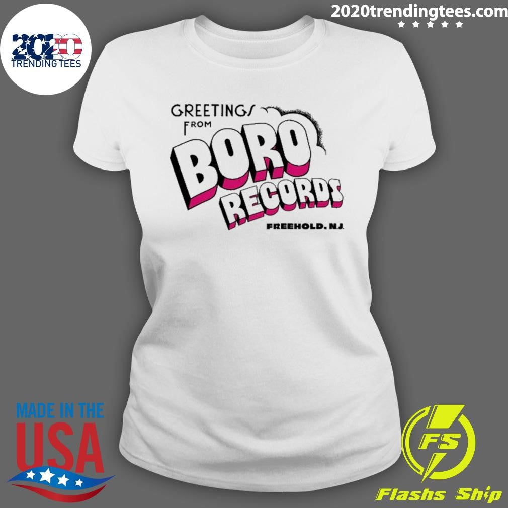 Greetings From Boro Records Shirt