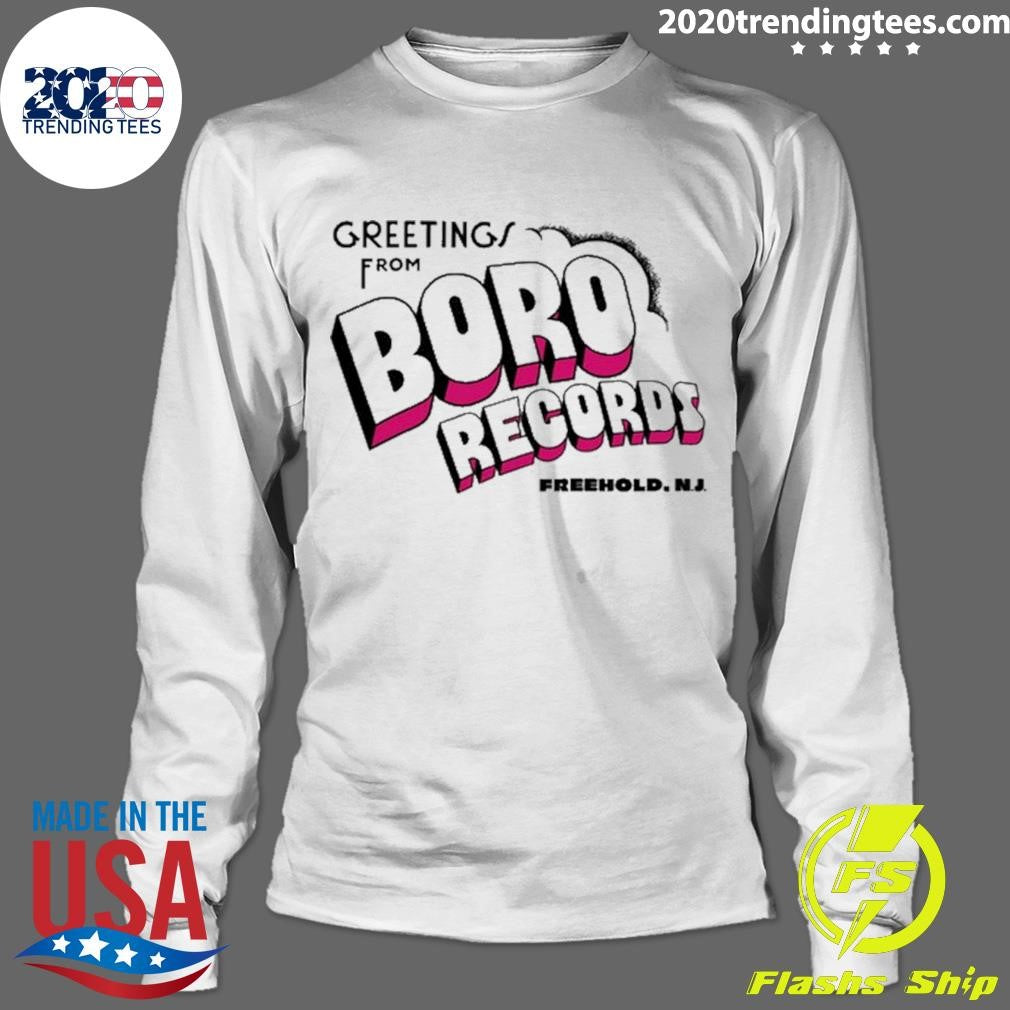 Greetings From Boro Records Shirt