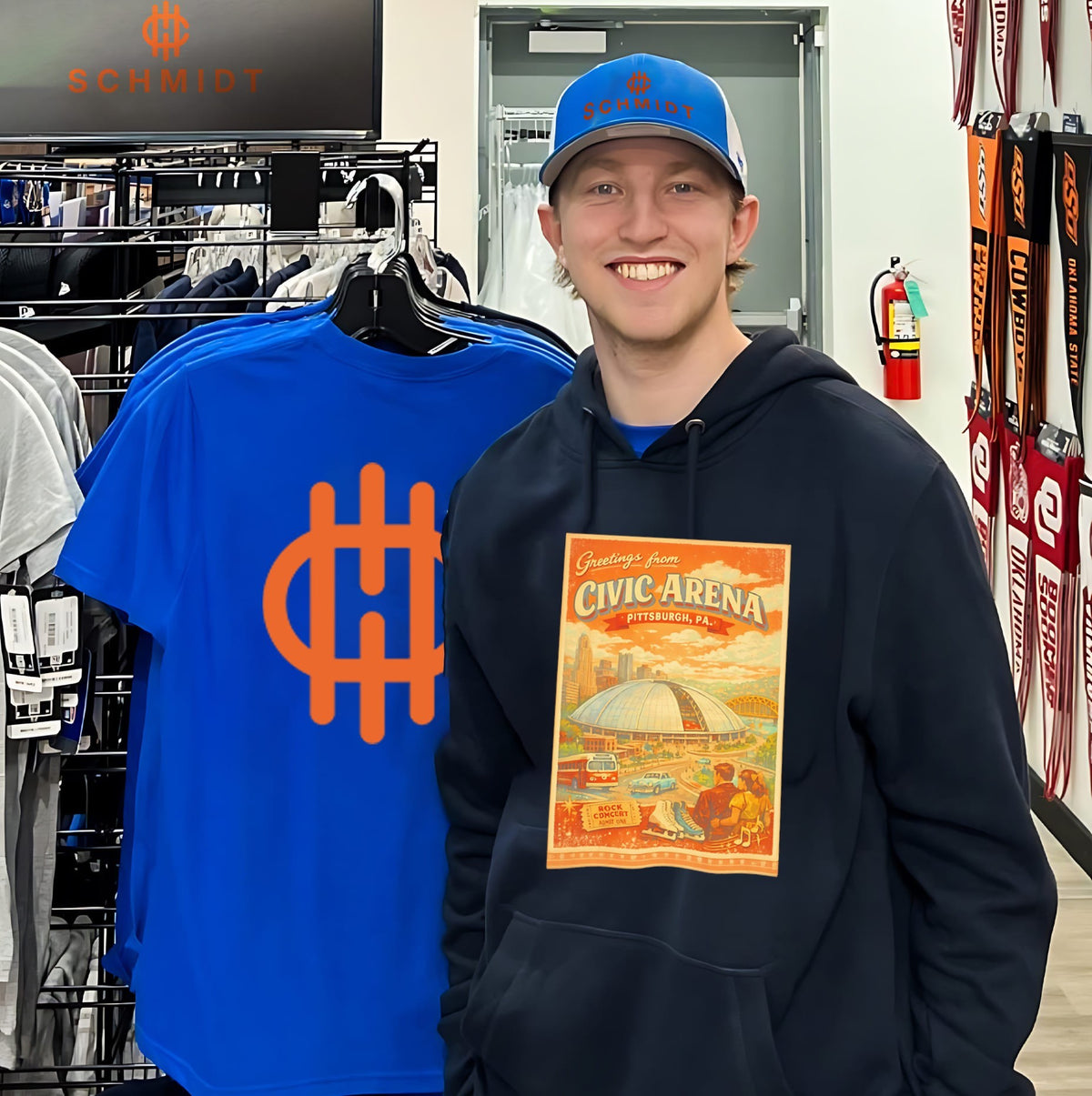 Greetings from Civic Arena Pittsburgh PA shirt