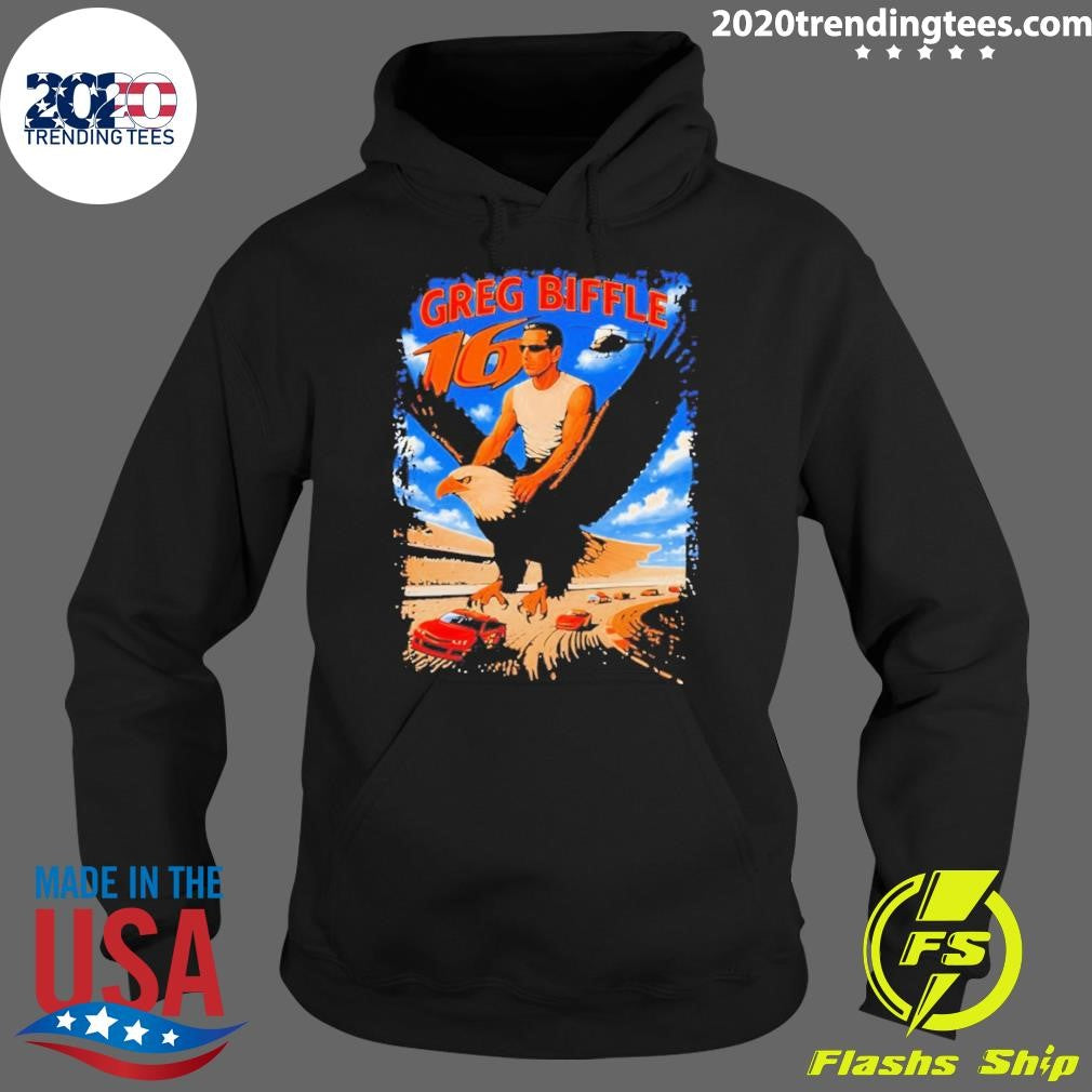 Greg Biffle 16 Freedom 500 Eagle Nascar Meme Shirt