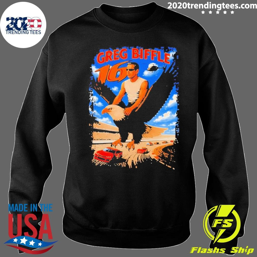 Greg Biffle 16 Freedom 500 Eagle Nascar Meme Shirt