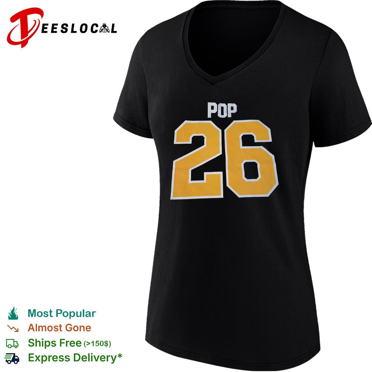Gregg Popovich San Antonio Spurs NBA Pop 26 Player shirt