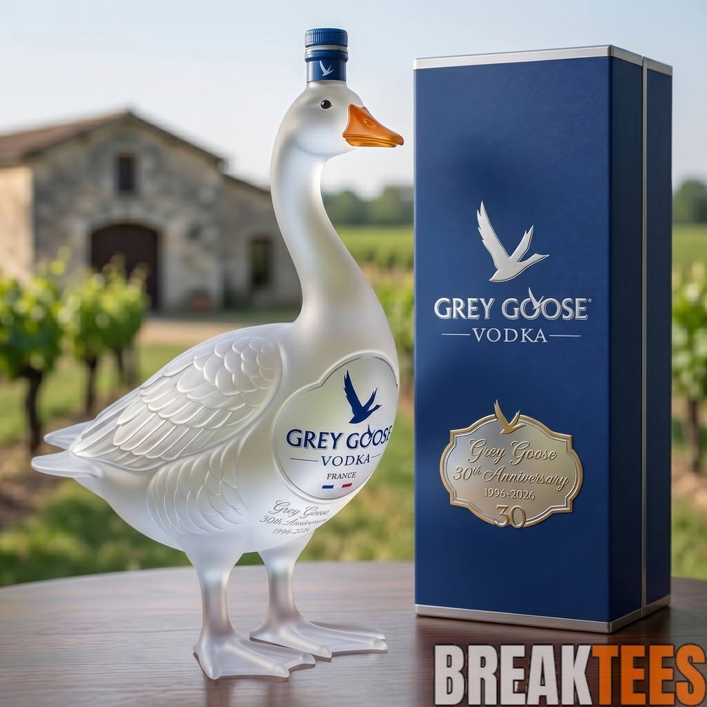 Grey Goose 30th Anniversary Vodka Bottle