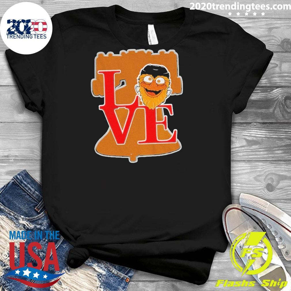 Gritty Love Philadelphia Flyers Hockey Mascot Nhl 2026 Shirt
