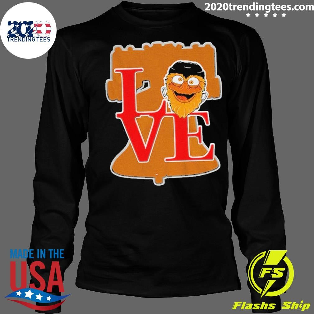 Gritty Love Philadelphia Flyers Hockey Mascot Nhl 2026 Shirt