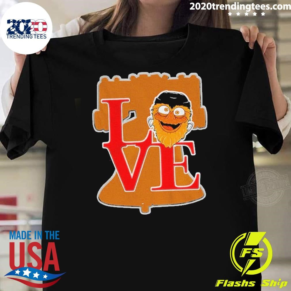 Gritty Love Philadelphia Flyers Hockey Mascot Nhl 2026 Shirt