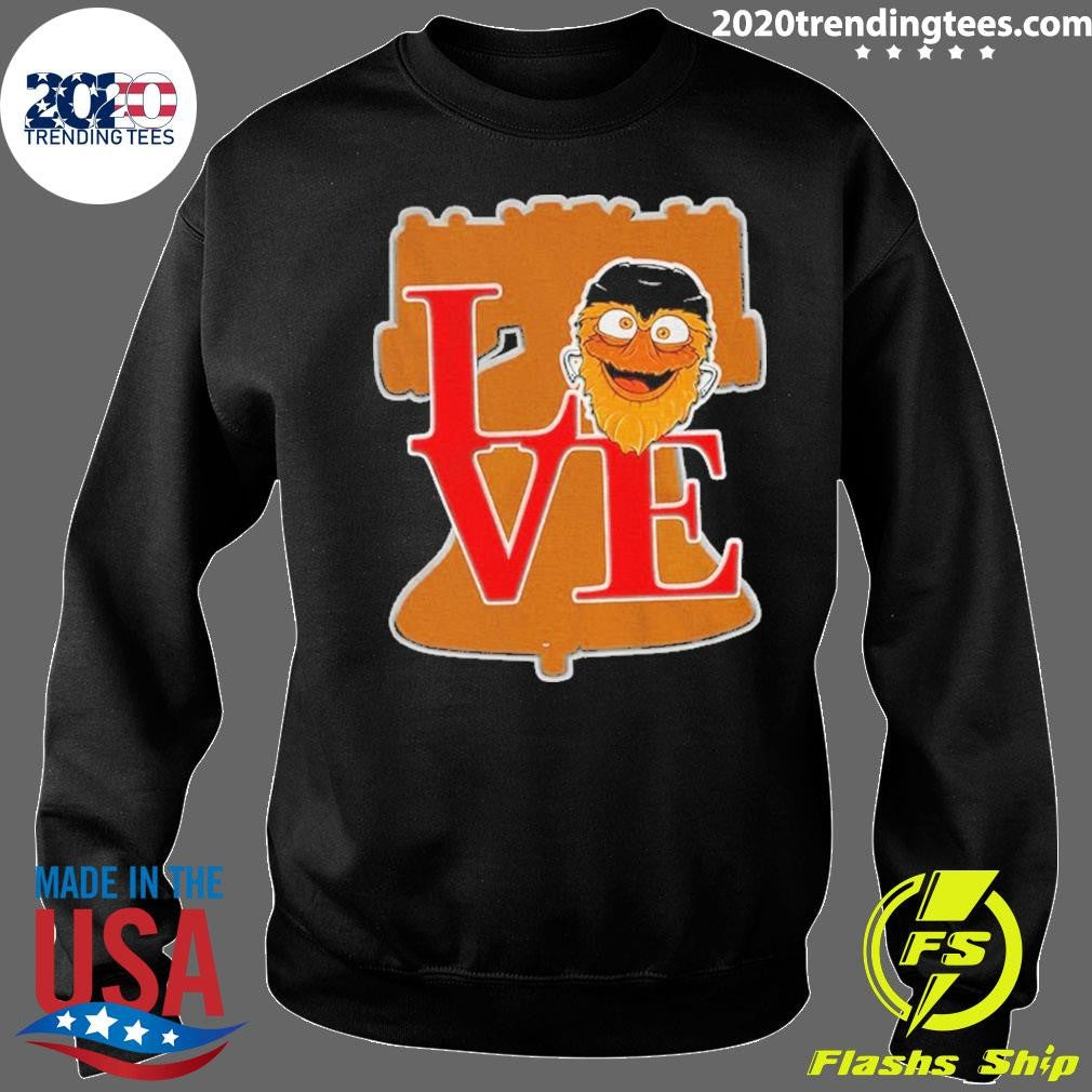 Gritty Love Philadelphia Flyers Hockey Mascot Nhl 2026 Shirt