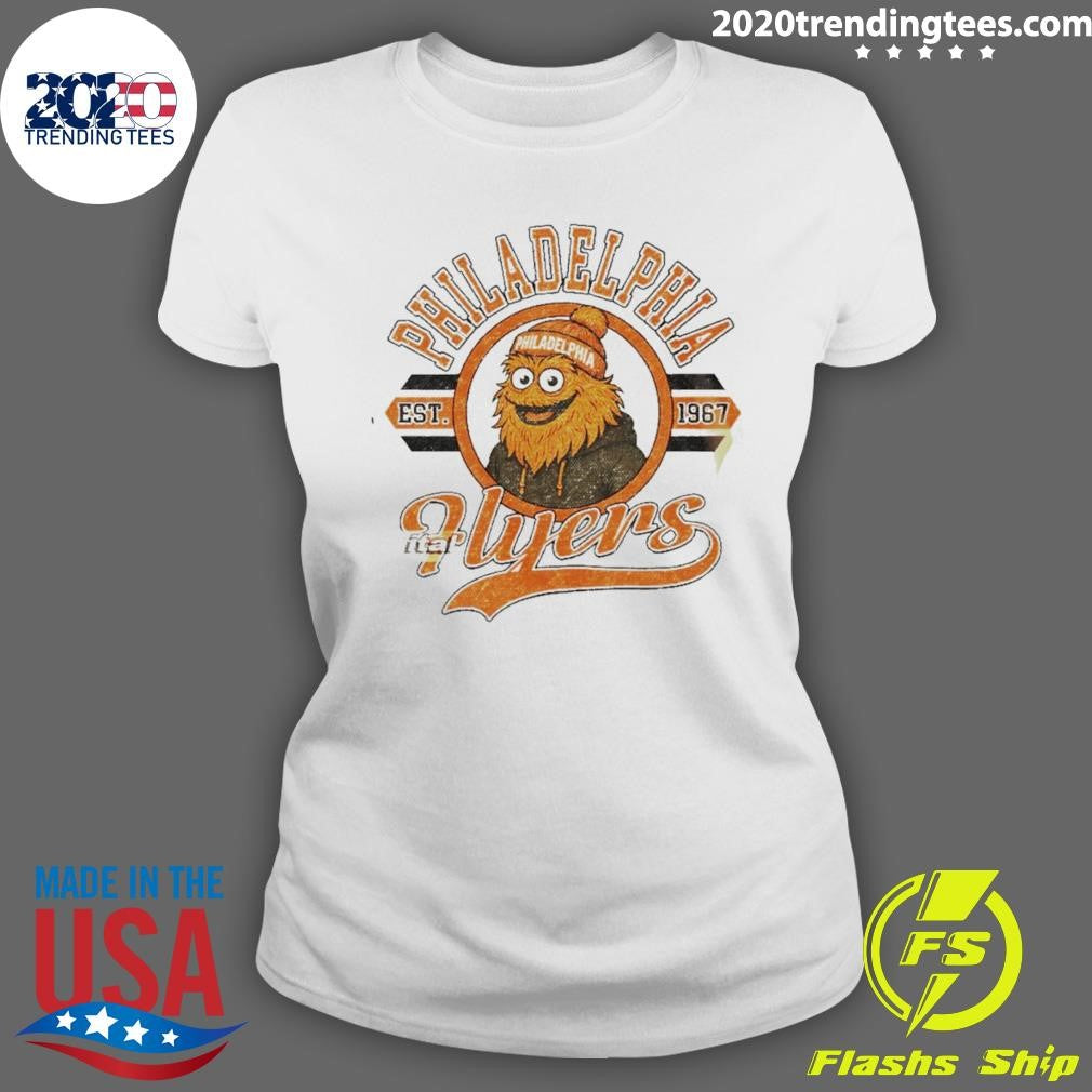 Gritty Philadelphia Flyers Hockey Est 1967 Nhl 2026 Vintage Shirt