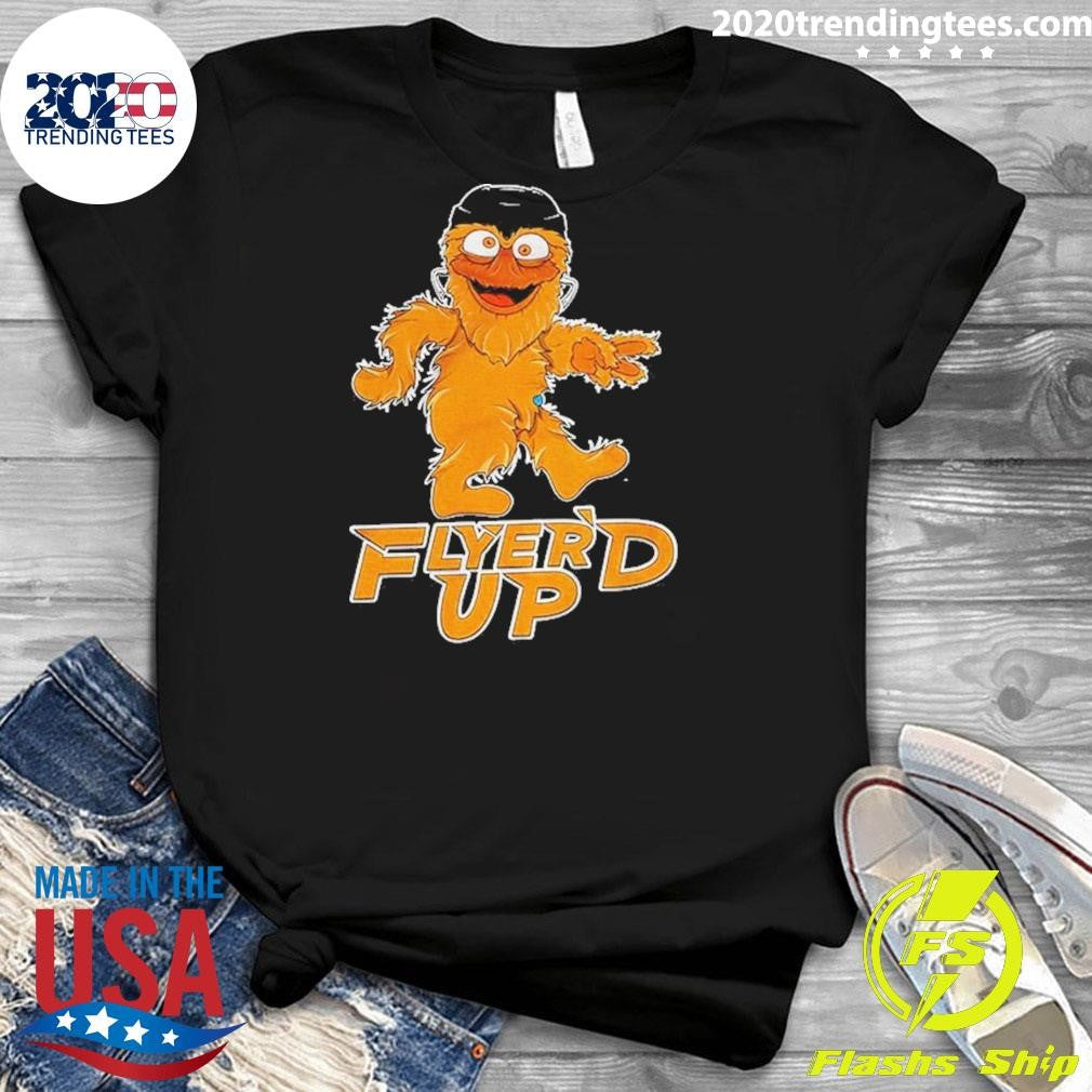 Gritty Philadelphia Flyers Hockey Mascot Flyer’d Up 2026 Shirt
