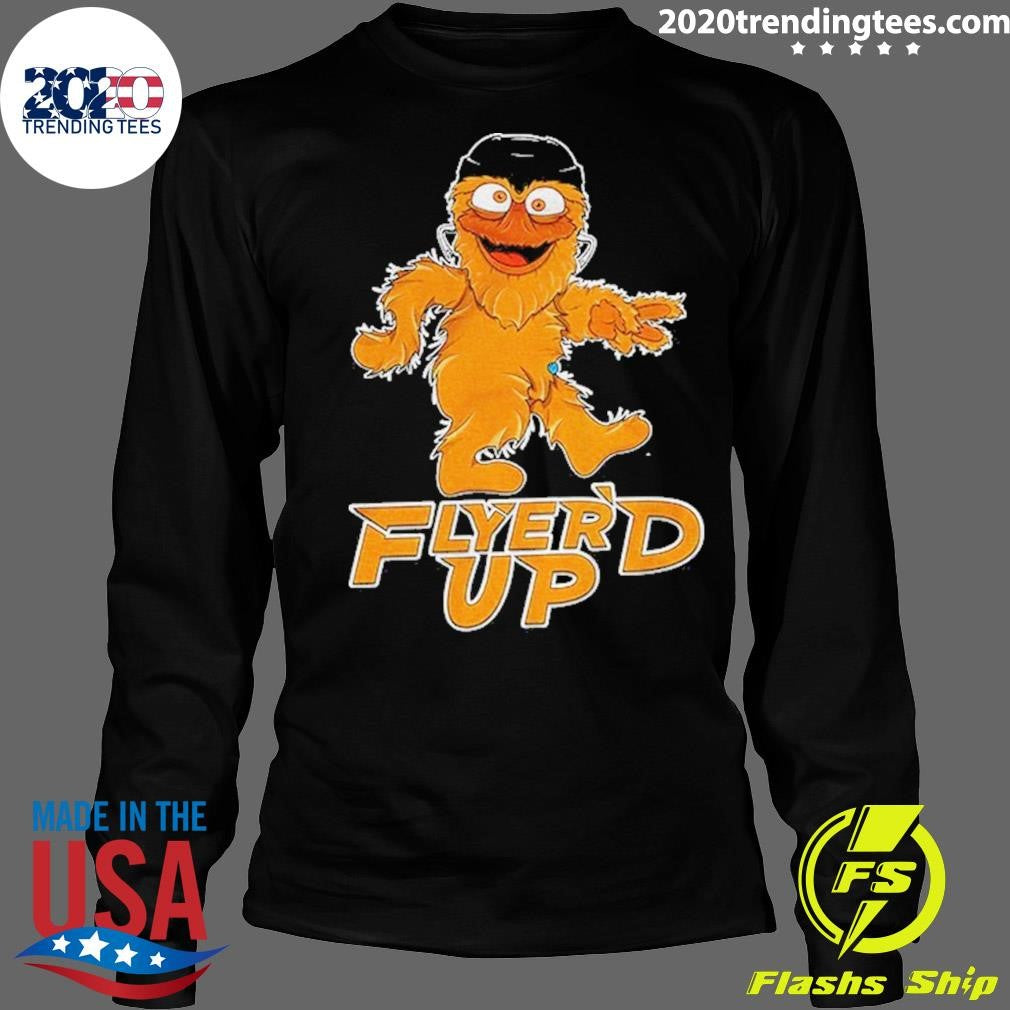 Gritty Philadelphia Flyers Hockey Mascot Flyer’d Up 2026 Shirt