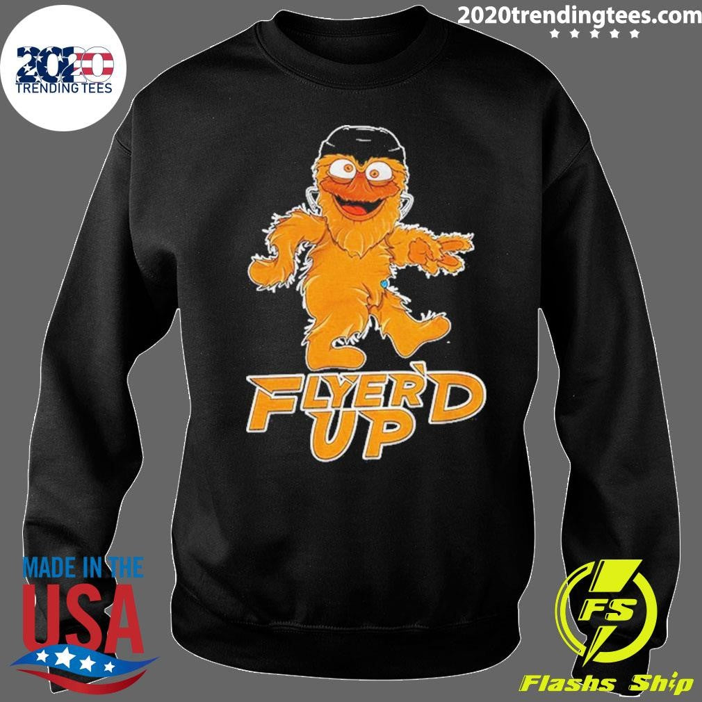 Gritty Philadelphia Flyers Hockey Mascot Flyer’d Up 2026 Shirt