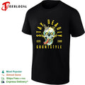 Grunt Style stay deadly est 2009 skull graphic shirt
