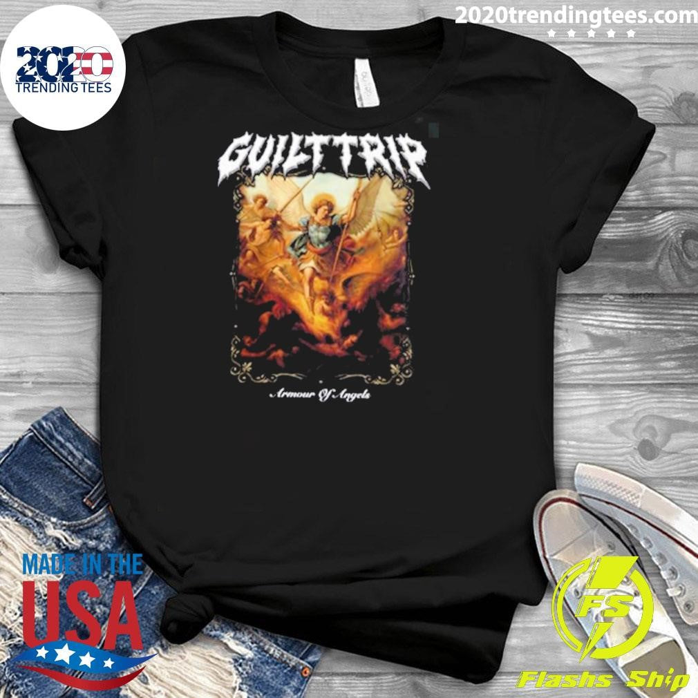 Guilt Trip Armour Of Angels Album Merch Bundle Cover Art Shirt