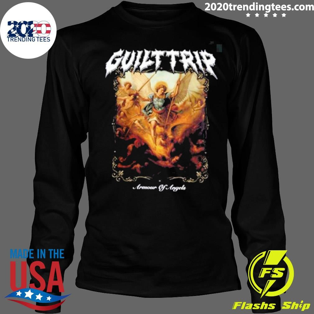 Guilt Trip Armour Of Angels Album Merch Bundle Cover Art Shirt