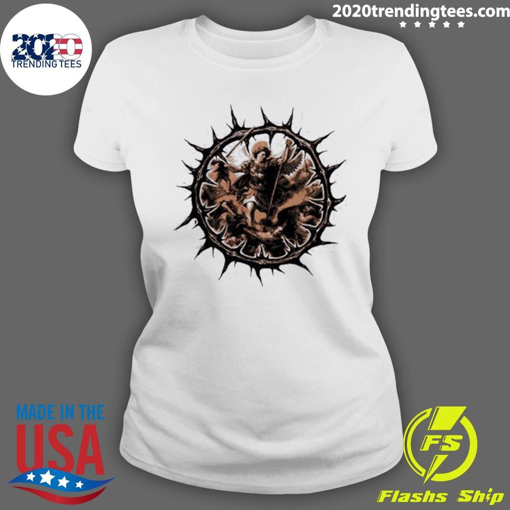 Guilt Trip Armour Of Angels Album Merch Bundle White Shirt