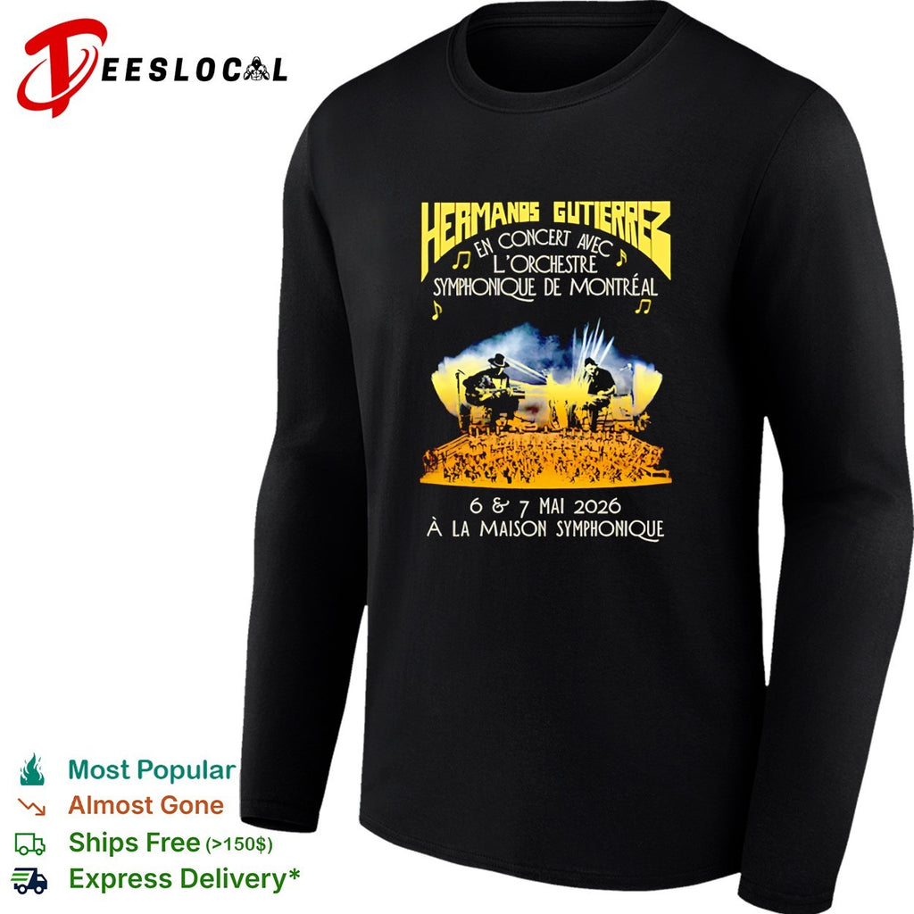 Guitar duo symphony orchestra concert Montreal Maison Symphonique May 2026 shirt