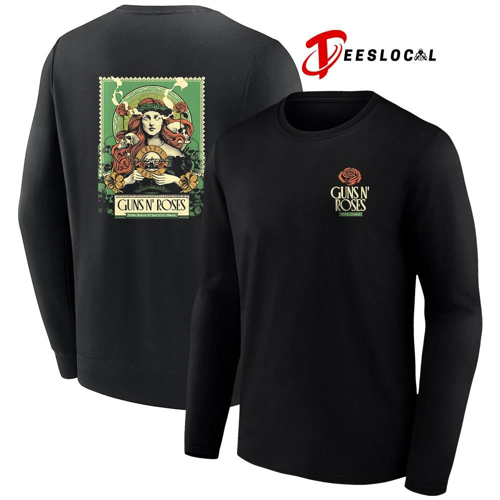 Guns N Roses Dublin Ireland 3Arena graphic shirt