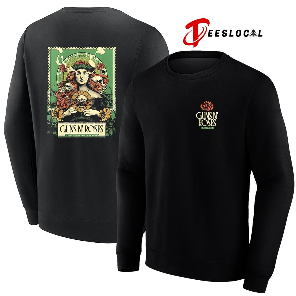 Guns N Roses Dublin Ireland 3Arena graphic shirt