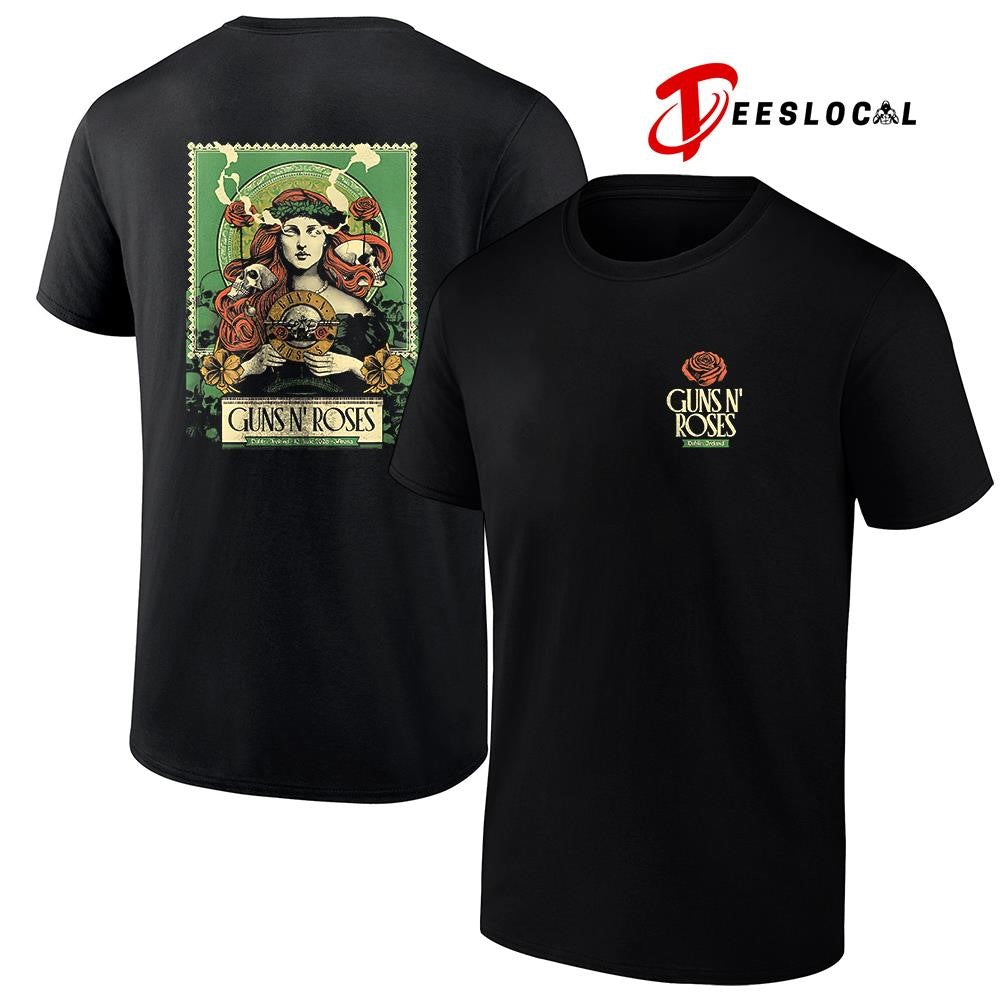 Guns N Roses Dublin Ireland 3Arena graphic shirt