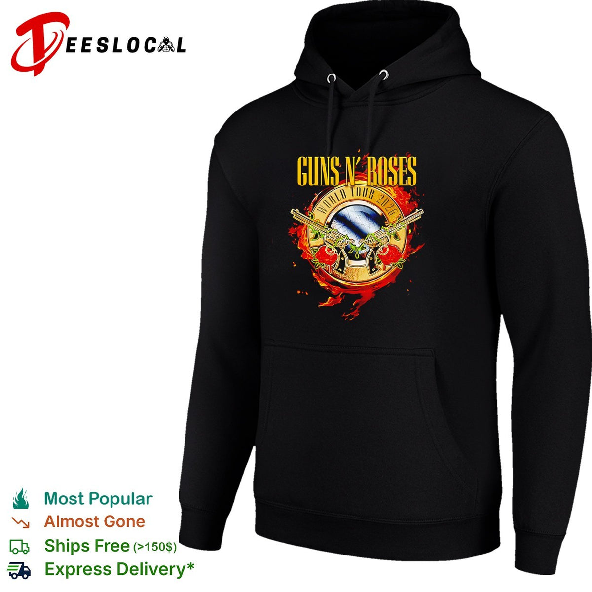 Guns N Roses World Tour 2026 Admat graphic shirt