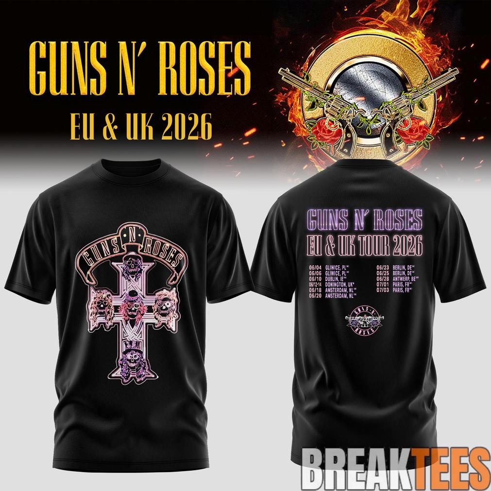 Guns N’ Roses World Tour 2026 Limited Shirt