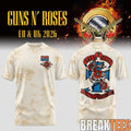 Guns N’ Roses World Tour 2026 Special Tee