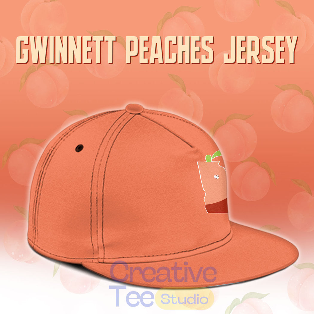 Gwinnett Stripers Georgia Peaches Baseball Jersey