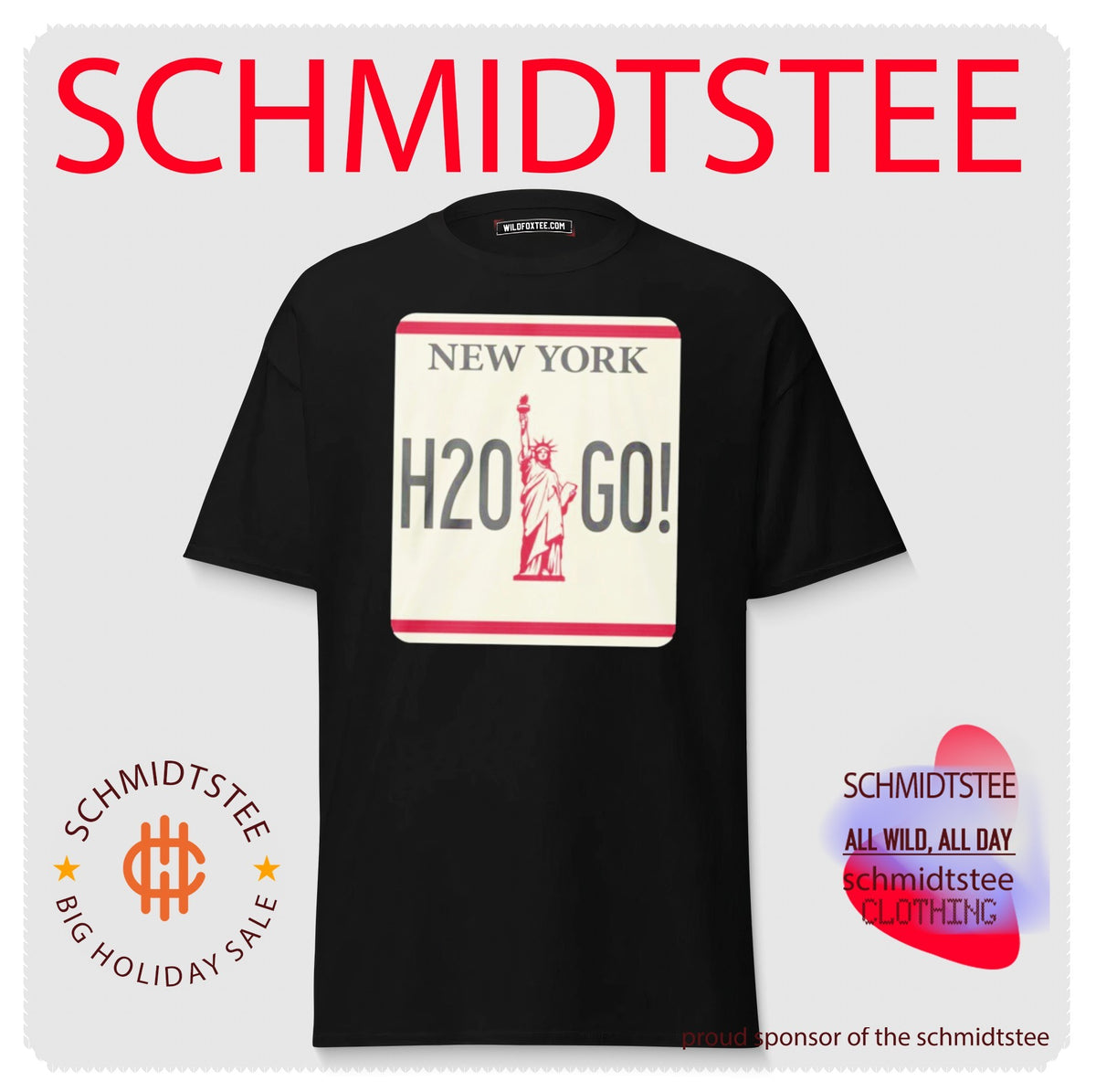 H2O Go License Plate Classic 2026 shirt