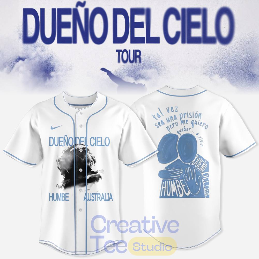HUMBE DUENO DEL CIELO Tour 2026 Special Baseball Jersey