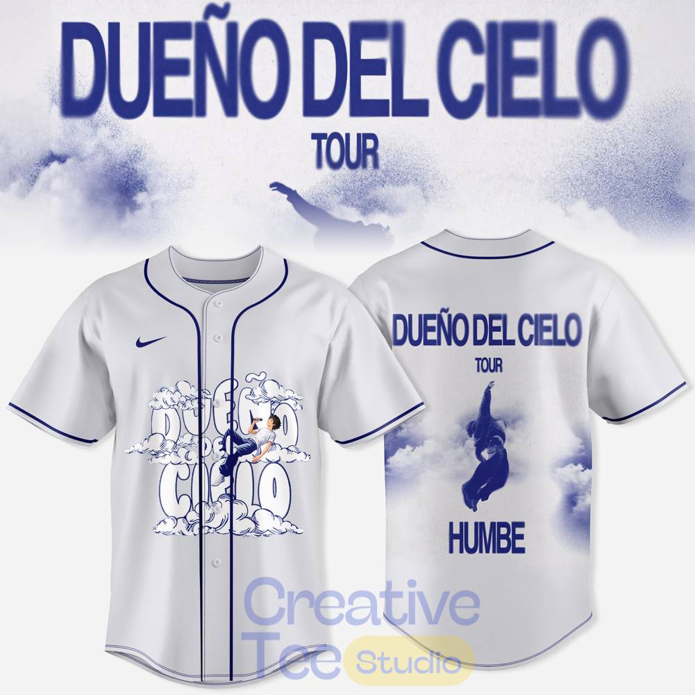 HUMBE DUENO DEL CIELO Tour 2026 Special Baseball Jersey