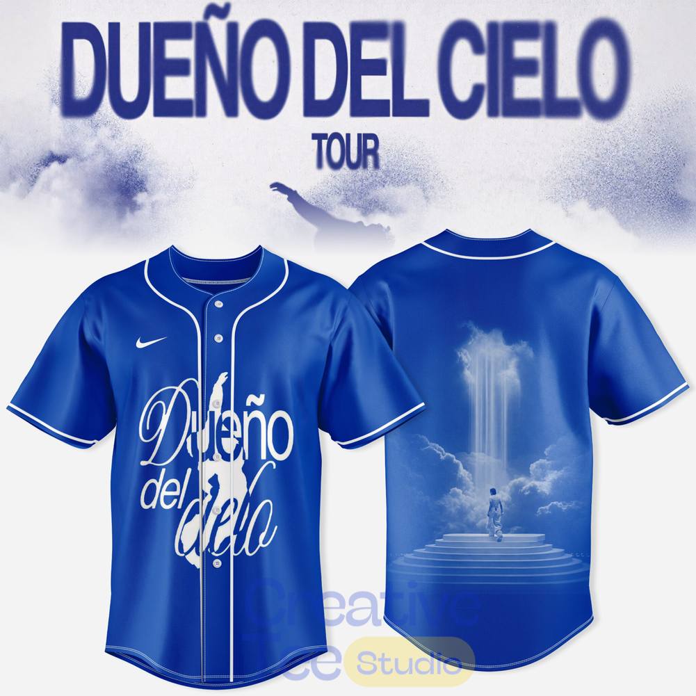 HUMBE DUENO DEL CIELO Tour 2026 Special Baseball Jersey