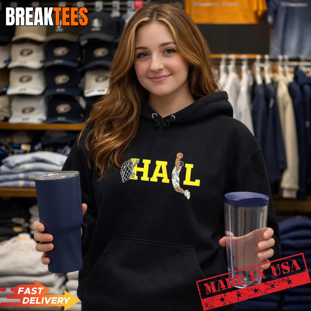Hail dunk Michigan Wolverines Men’s Basketball National Champions T-Shirt