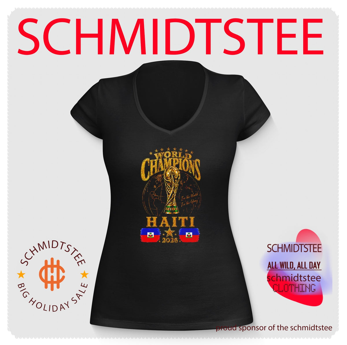 Haiti 2026 World Champions For The World For The Glory shirt