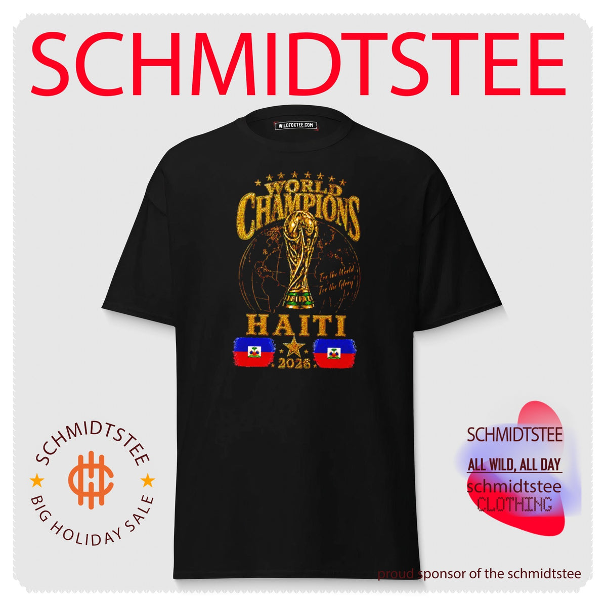 Haiti 2026 World Champions For The World For The Glory shirt