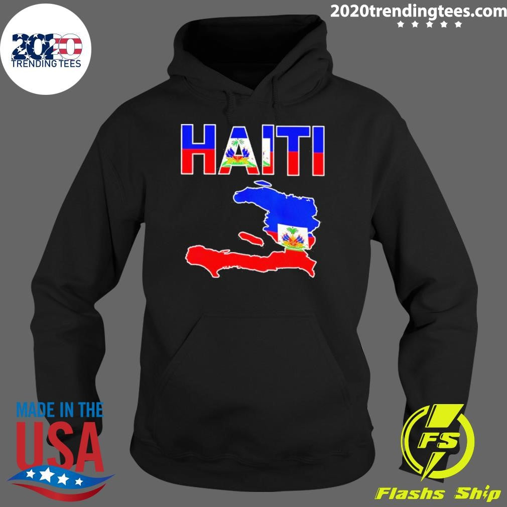 Haiti Flag Day 2026 Map Flag Shirt