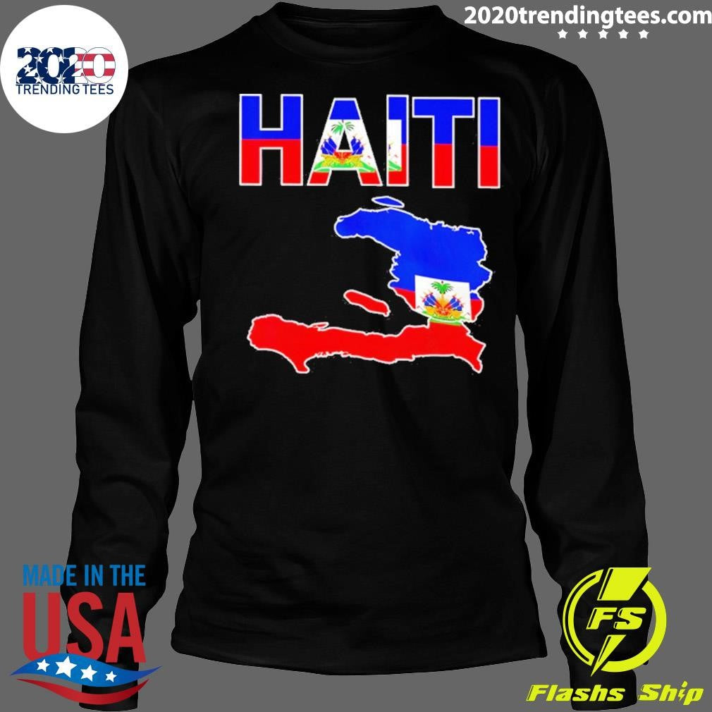Haiti Flag Day 2026 Map Flag Shirt
