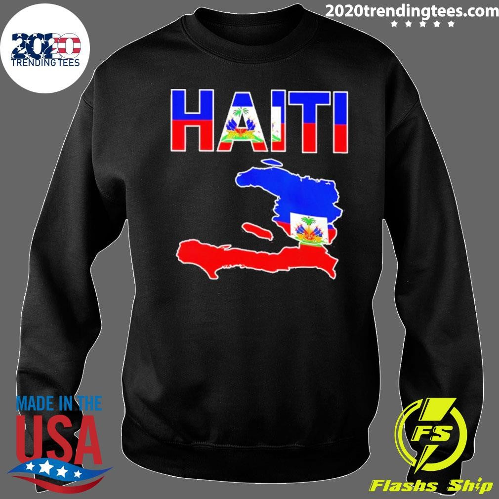 Haiti Flag Day 2026 Map Flag Shirt