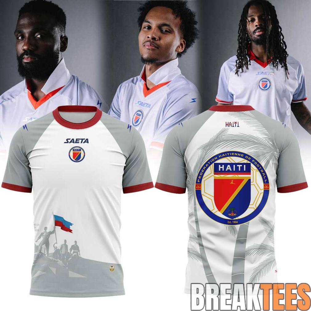 Haitienne De Football 1974 Historia do Haiti for World Cup 2026 Shirt