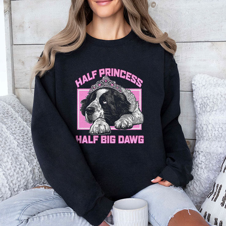 Half Princess Half Big Dawg Shirt