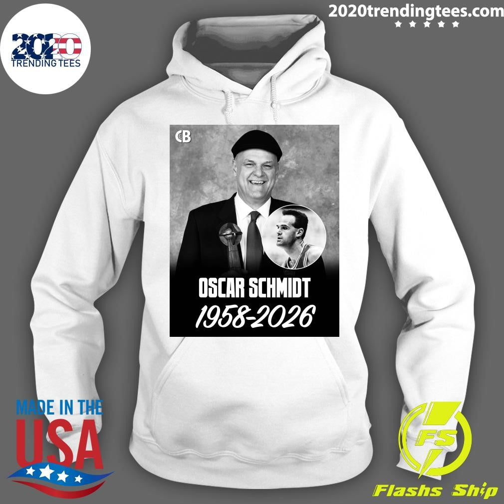 Hall Of Famer & Brazilian Basketball Legend Oscar Schmidt Has Passed Away At Age 68 1958-2026 Shirt