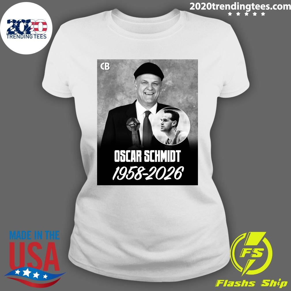 Hall Of Famer & Brazilian Basketball Legend Oscar Schmidt Has Passed Away At Age 68 1958-2026 Shirt