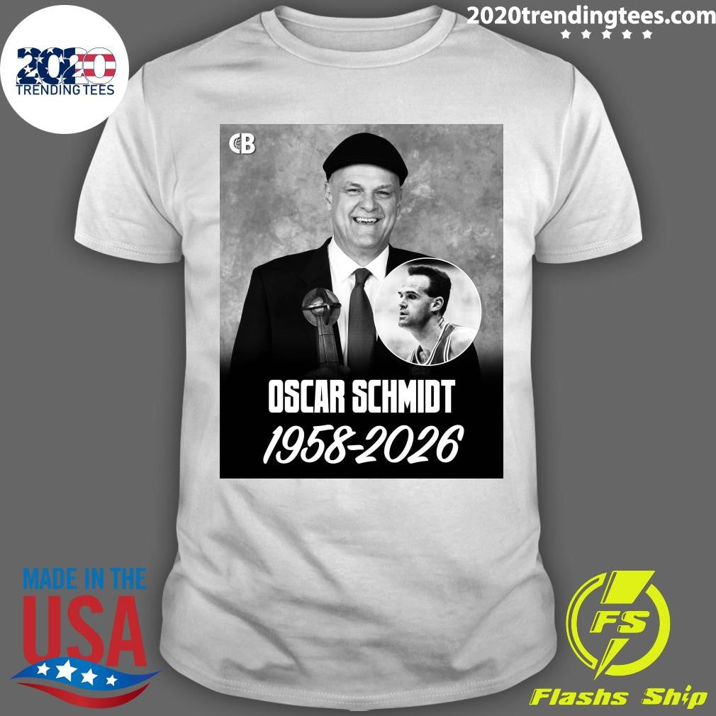 Hall Of Famer & Brazilian Basketball Legend Oscar Schmidt Has Passed Away At Age 68 1958-2026 Shirt