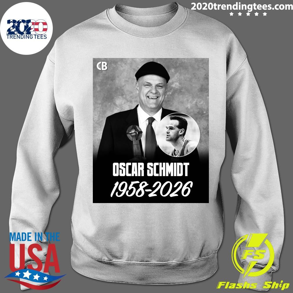 Hall Of Famer & Brazilian Basketball Legend Oscar Schmidt Has Passed Away At Age 68 1958-2026 Shirt
