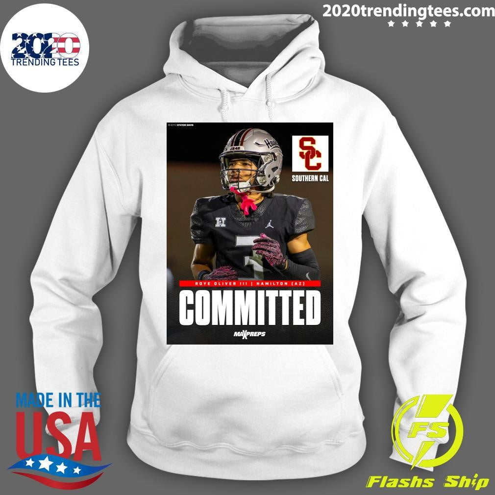 Hamilton (AZ) receiver Roye Oliver III has committed to play for USC Shirt