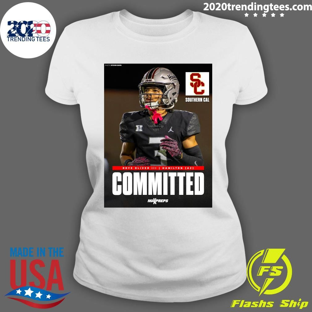 Hamilton (AZ) receiver Roye Oliver III has committed to play for USC Shirt