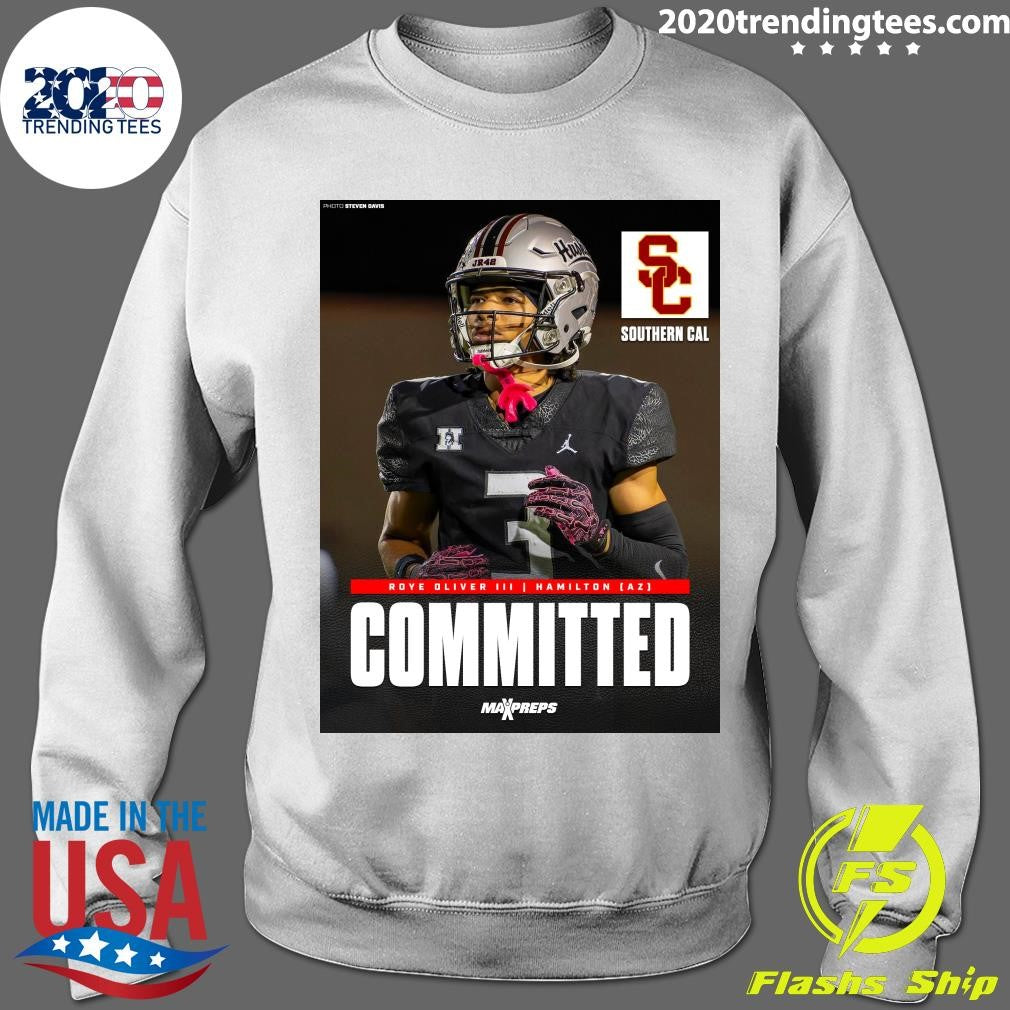 Hamilton (AZ) receiver Roye Oliver III has committed to play for USC Shirt
