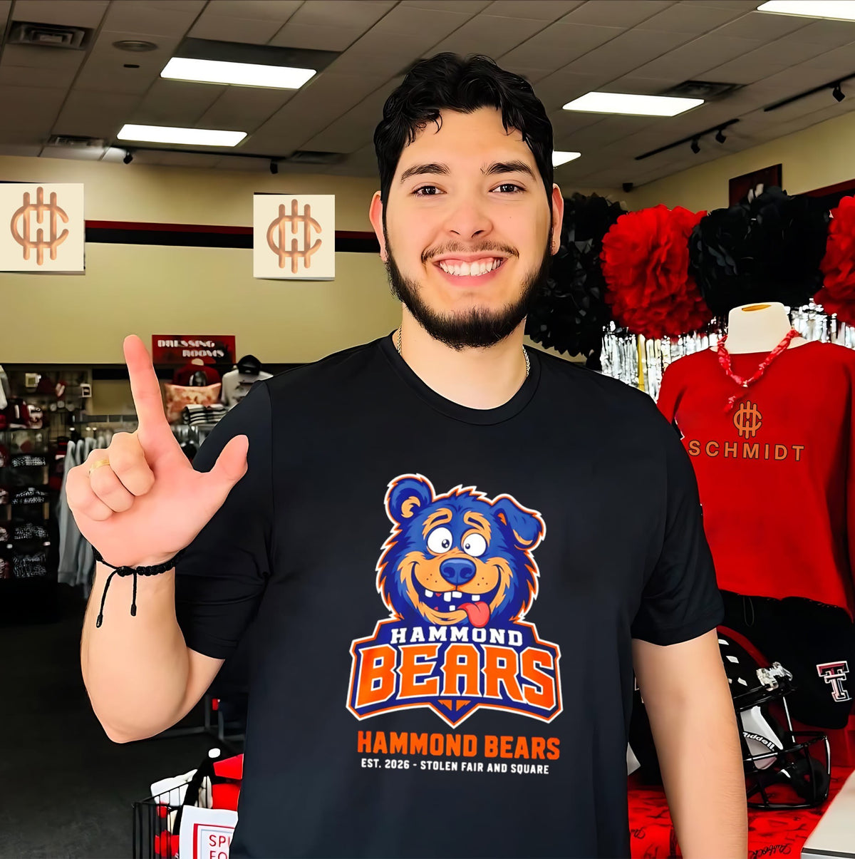 Hammond Bears Est 2026 Stolen Fair And Square Shirt