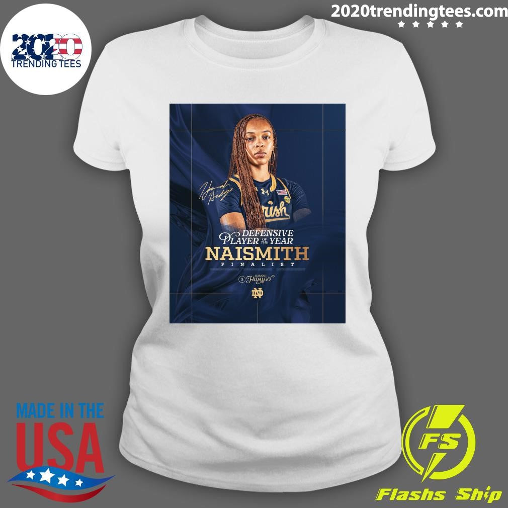 Hannah Hidalgo Defensive Player Of Player The Year Naismith Finalist Shirt